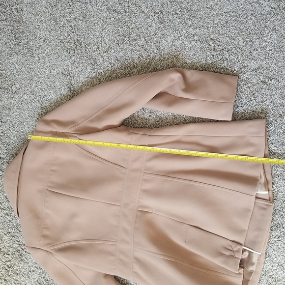 Jessica winter wool coat on camel color - Picture 8 of 9